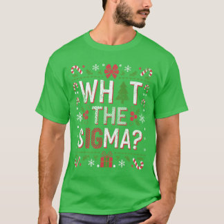 T-shirt Ce que Sigma Funny Santa Clause Gen Alpha X-Mas