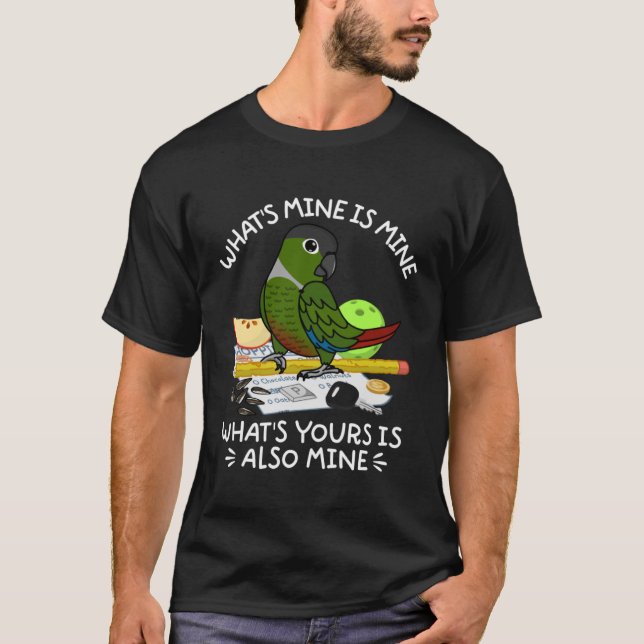 T-shirt Ce que vous voulez, c'est le perroquet I Green Che (Devant)