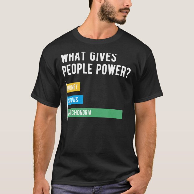 T-shirt Ce qui donne au peuple le pouvoir de la science Mi (Devant)