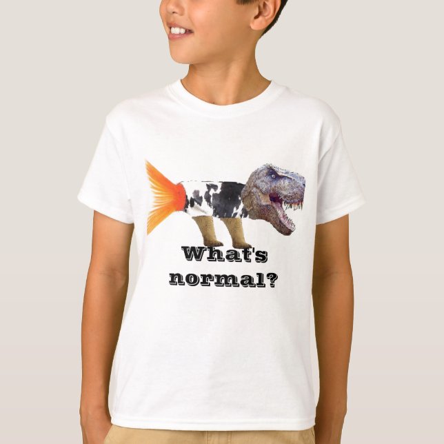 T-shirt Ce qui est chemise normale (Devant)