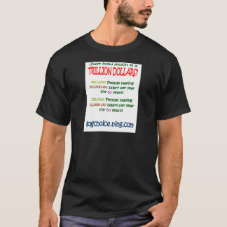 T-shirt Ce qui est un trillion