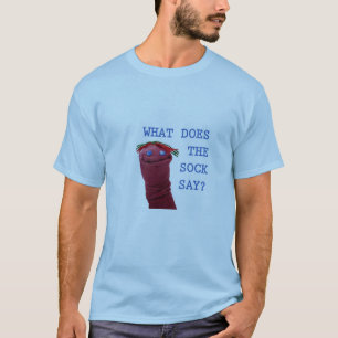 T-shirt Ce qui fait la chaussette dites la pièce en t