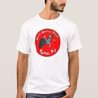 T-shirt Ce qui Jésus Kung Fu