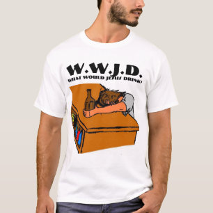 T-shirt Ce qui la boisson 2 de Jésus