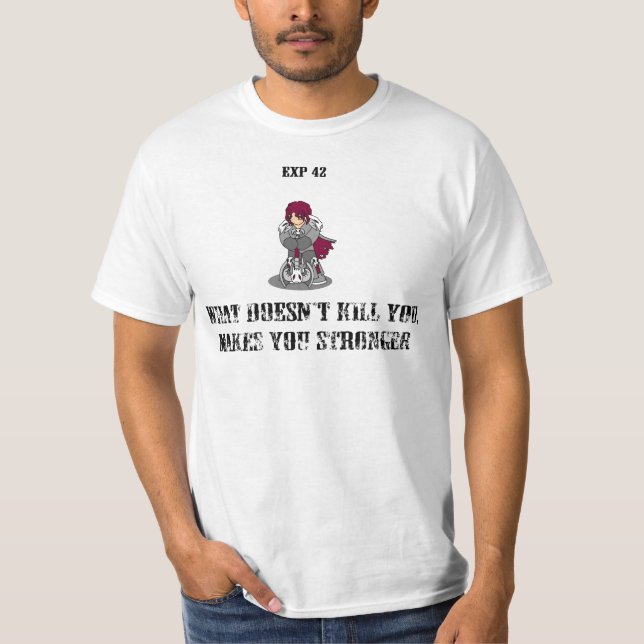 T-shirt Ce qui ne vous tue pas - le DK (Devant)