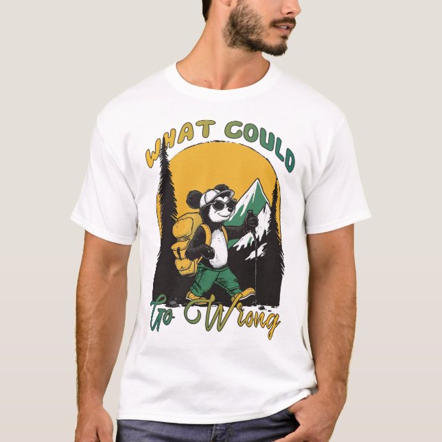T-shirt Ce qui pourrait mal tourner (Devant)