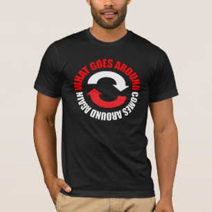 T-shirt Ce qui se passe autour de la chemise