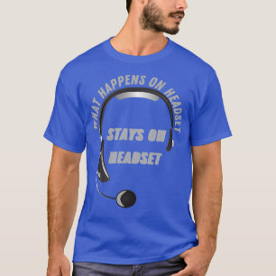 T-shirt Ce qui se passe sur le casque