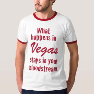 T-shirt Ce qui se produit à Vegas