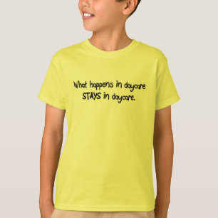 T-shirt Ce qui se produit dans des SÉJOURS de garde dans