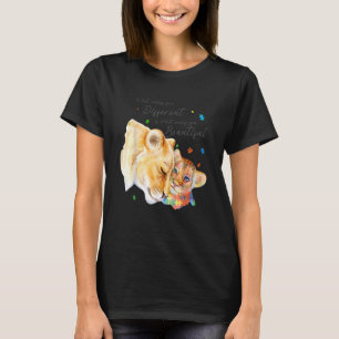 T-shirt Ce Qui Vous Fait Différent Lion Maman Autisme Enfa