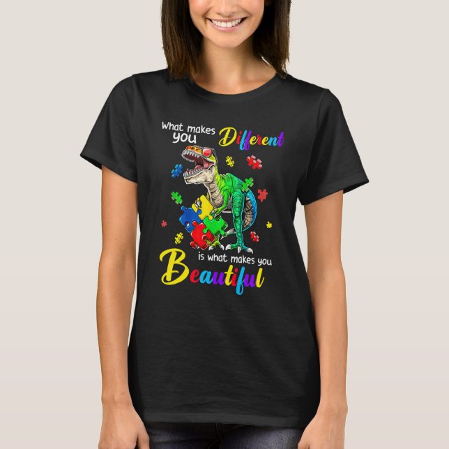 T-shirt Ce qui vous rend différent Autism Awareness Enfant (Devant)