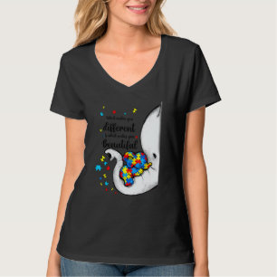 T-shirt Ce qui vous rend différent Éléphant Maman Enfant A
