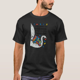 T-shirt Ce qui vous rend différents beaux éléphants Autism