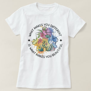 T-shirt Ce qui vous rend différents soutien de la fierté d