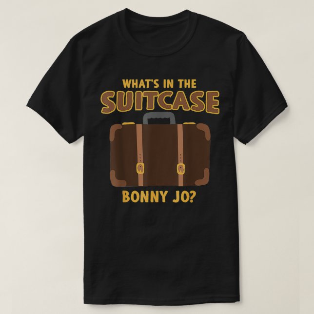 T-shirt Ce qu'il y a dans la valise Bonnie Jo Funny Ultra  (Design devant)