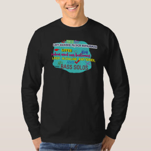 T-shirt Ce Réparateur Vcr Aime Batteries Ba Balloons Chat