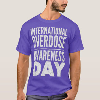 T-shirt Ce Ruban Violet Internationale Adjudication