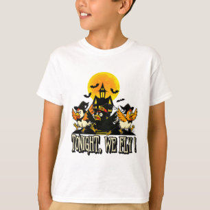T-shirt Ce Soir, Nous Avons Volé Drôle Sorcières De Poulet