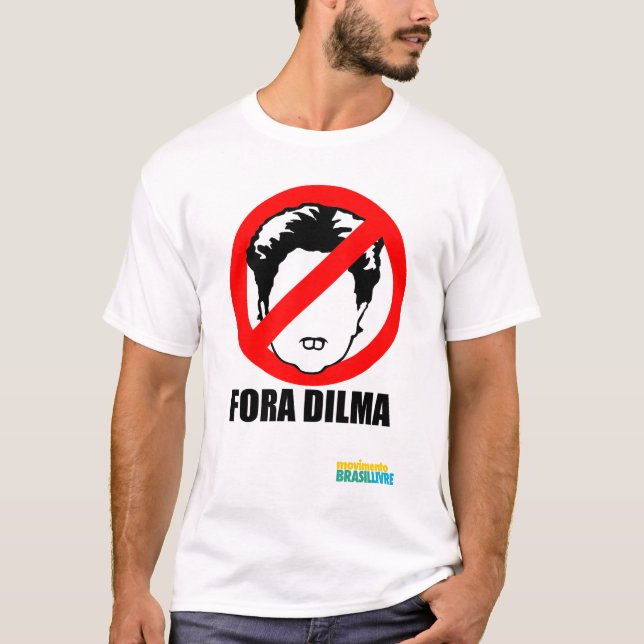 T-shirt Ce sont Dilma (Devant)