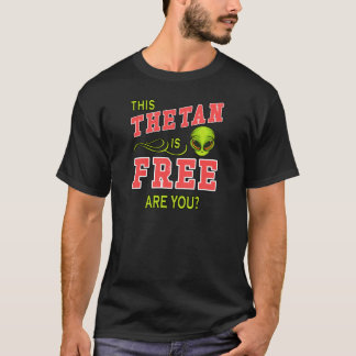 T-shirt Ce Thétan est libre Êtes-vous la manifestation de