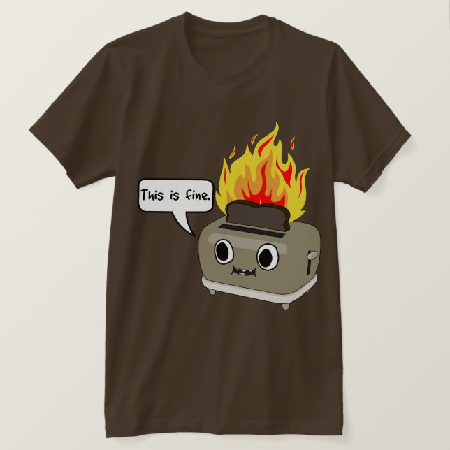 T-shirt Ce toast va bien (Design devant)