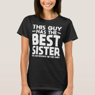 T-shirt Ce Type A La Meilleure Soeur Frère Matchi