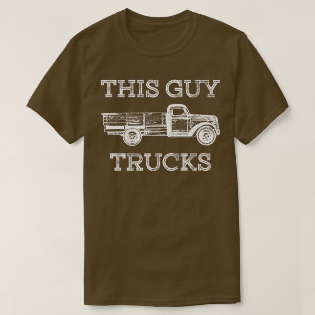 T-shirt Ce type Camions Funny Camion (Design devant)