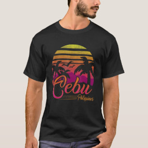 T-shirt Cebu Philippines Beach Sunset Island Philippine Tr