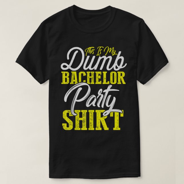 T-shirt Ceci Est Ma Soirée De Bachelor Ridicule Hommes  (Design devant)