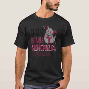 T-shirt Ceci est mon costume de chinchilla