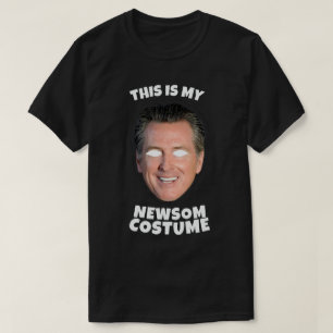 T-shirt Ceci est mon déguisement Gavin Newsom
