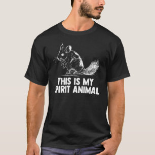 T-shirt Ceci Est Mon Esprit Animal Animaux Propriétaire Ch