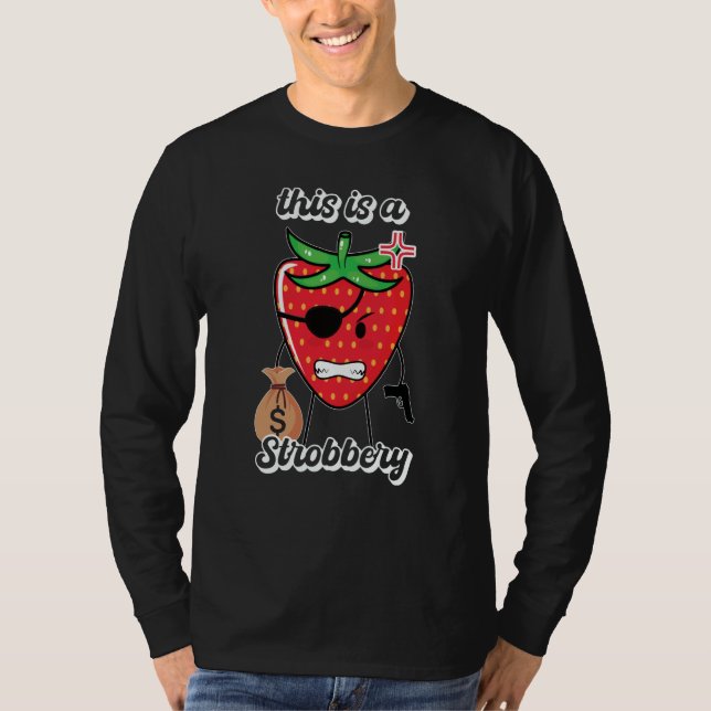 T-shirt Ceci est un costume de carnaval à la fraise (Devant)