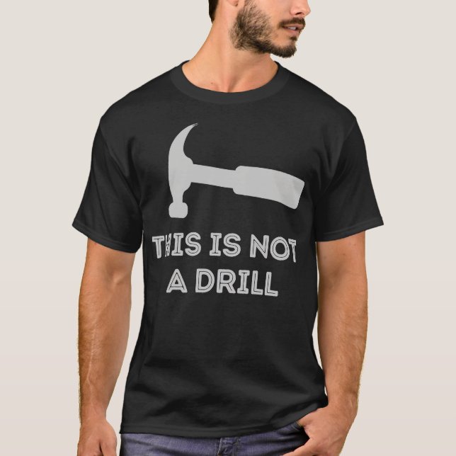 T-shirt Ceci n'est pas un exercice (Devant)