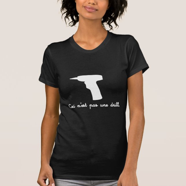 T-shirt Ceci n'est pas une alerte (Devant)