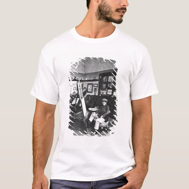 T-shirt Cecil Aldin dans son studio (Devant)