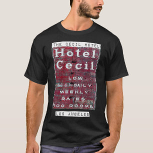 T-shirt Cecil Hotel Los Angeles Hotel Cecil Premium