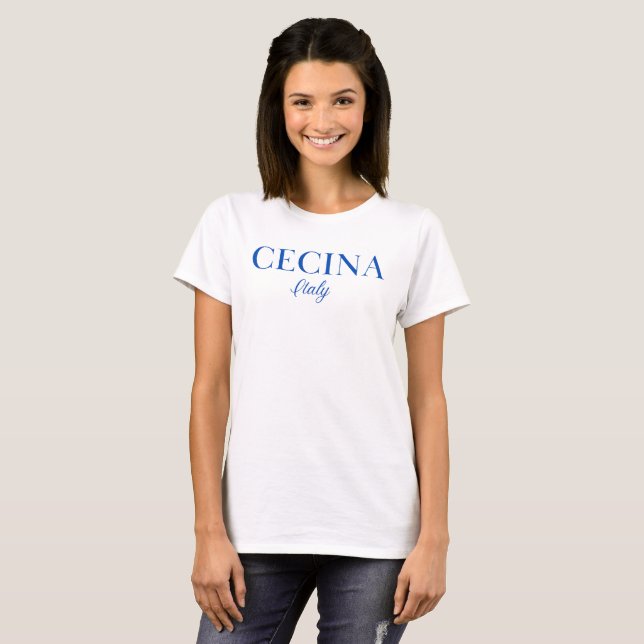 T-shirt Cecina Italie (Devant entier)