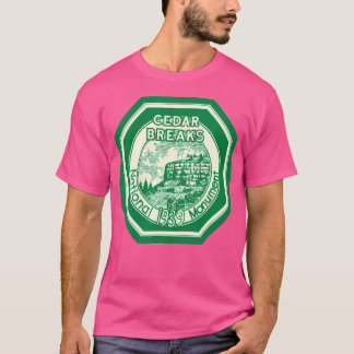 T-shirt Cedar Breaks National Park T Shirt Randonnée Tee W