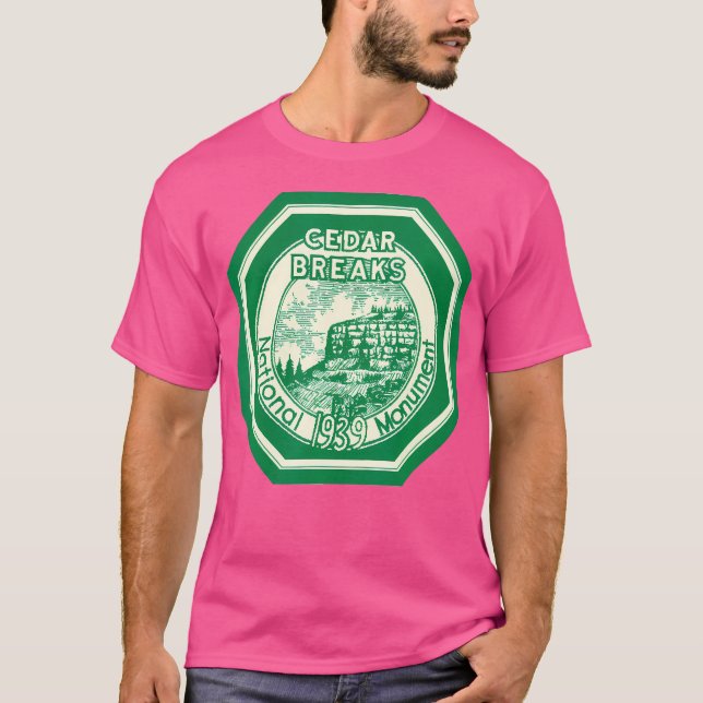 T-shirt Cedar Breaks National Park T Shirt Randonnée Tee W (Devant)