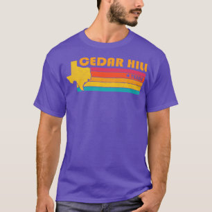T-shirt Cedar Hill Texas Vintage Souvenir désaffecté