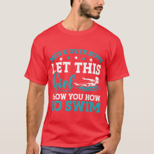 T-shirt Cède la place aux garçons Lethis Girl vous montre