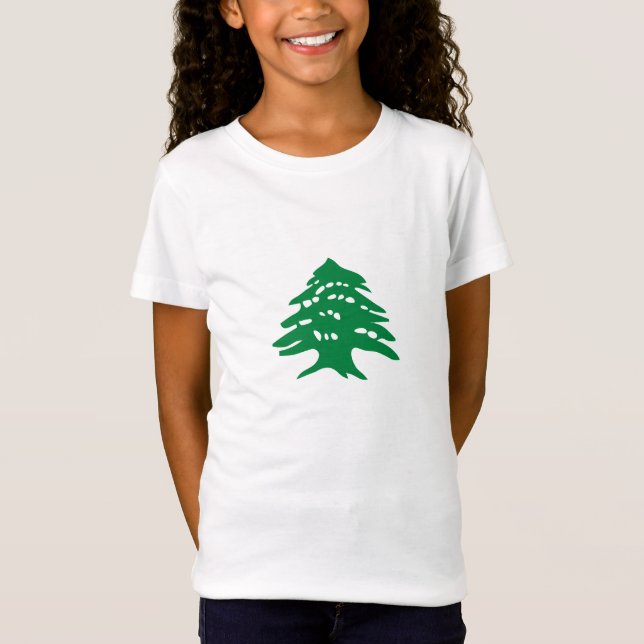 T-Shirt Cèdre vert du Liban (Devant)