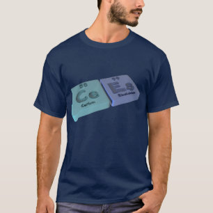 T-shirt Cees comme cérium de la CE et einsteinium d'es