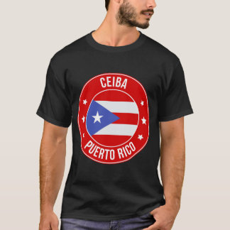 T-shirt Ceiba, ville de Porto Rico