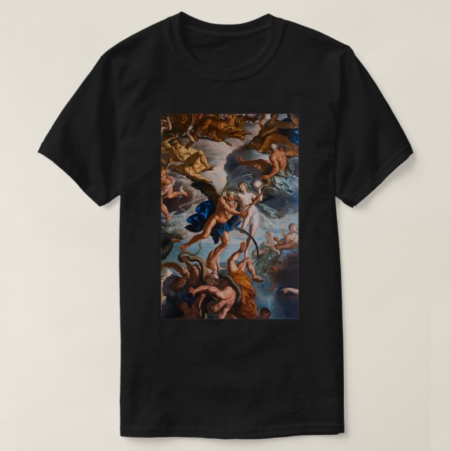 T-shirt Ceiling Painting Greek Gods Goddess Chatsworth Hou (Design devant)