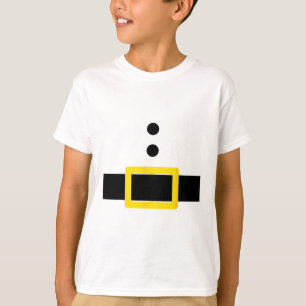 T-shirt Ceinture de Père Noël Drôle Mignon Costume Hallowe