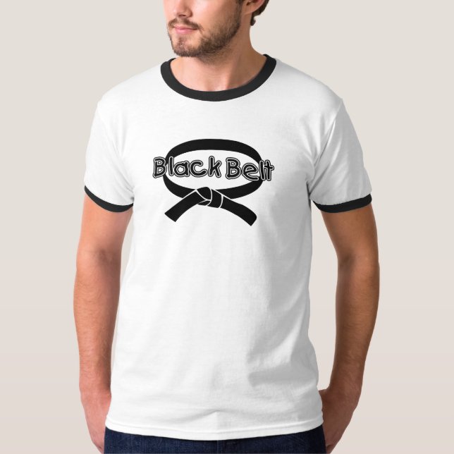 T-shirt Ceinture noire 2 (Devant)
