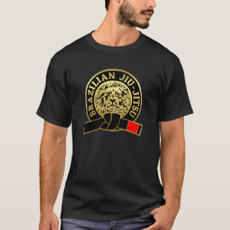 T-shirt Ceinture noire brésilienne Jiu-Jitsu plaquée or